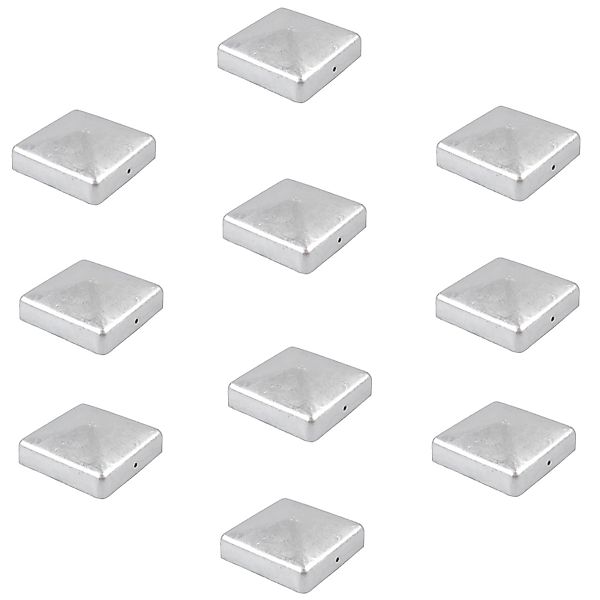 Holmwerk 10x Pfostenkappe Verzinkt 121mm Pyramide Abdeckkappe Für Pfosten 1 günstig online kaufen