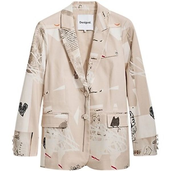 Desigual  Blazer AME_NEWSPAPER COLLAGE_LACROIX 25SWEW43 günstig online kaufen