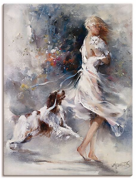 Artland Leinwandbild "Rivalität" Frau 1 Stk. tlg. als Leinwandbild in versc günstig online kaufen