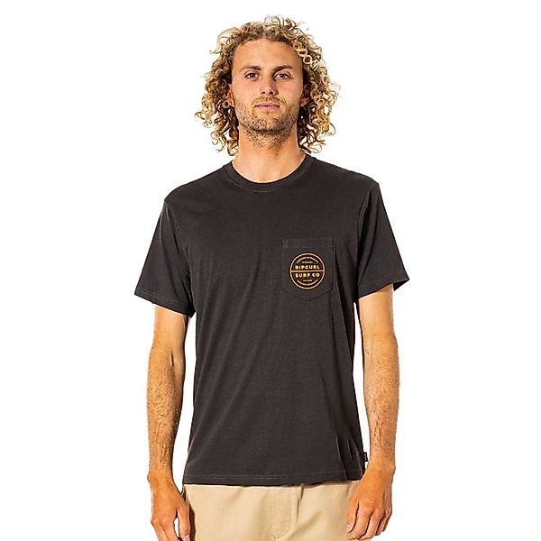 Rip Curl Re Entry Pocket Kurzärmeliges T-shirt M Washed Black günstig online kaufen