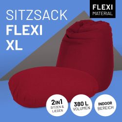 Lumaland Sitzsack Flexi Comfort, Bodenkissen Lounge günstig online kaufen