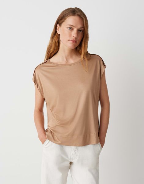 OPUS Kurzarmshirt SESTERN Regular aus leicht günstig online kaufen