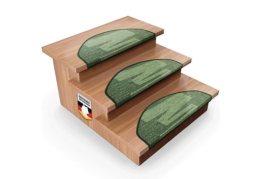 Karat Stufenmatte Hastings, Treppenschutz, Halbrund, Höhe: 8.5 mm, aus Poly günstig online kaufen