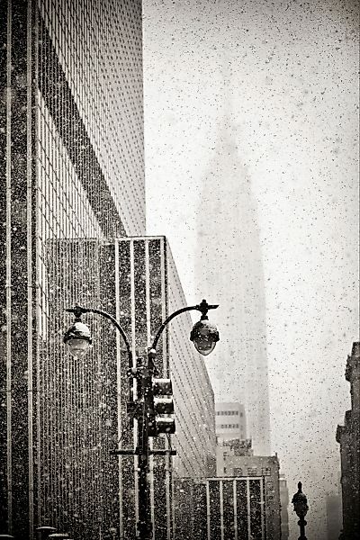 queence Acrylglasbild »Eiros«, Stadt-Foto-Schwarz-Weiß-Amerika-Bilder von A günstig online kaufen