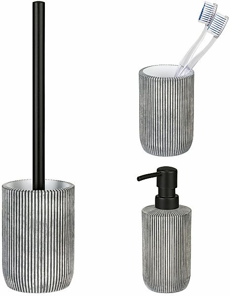 SCHÖNER WOHNEN-Kollektion Badaccessoire-Set ""Antella"" aus Polyresin, mit günstig online kaufen