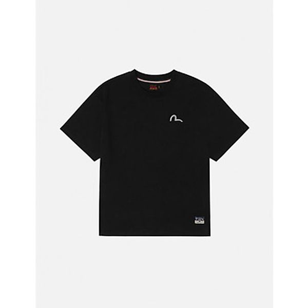 Evisu  T-Shirt 2EAHTM5TS1183 HT SEAGULL EMB SS TEE-BLKX BLACK günstig online kaufen