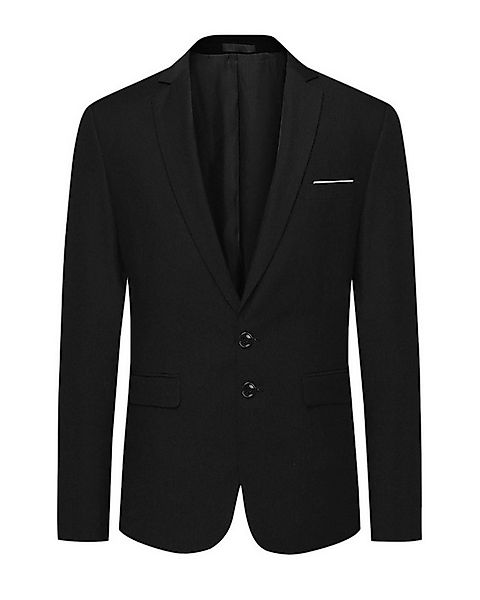 Allthemen Anzugsakko Herren 1 Knopf Blazer mit klassischem Reverskragen günstig online kaufen