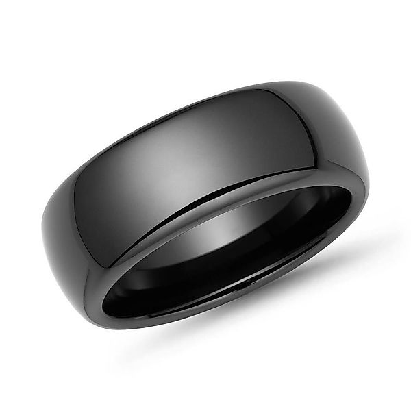 Unique Fingerring Exklusiver Schwarzer Keramikring kratzfest günstig online kaufen