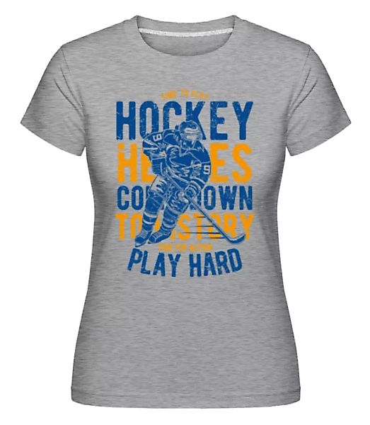 Time To Play Hockey · Shirtinator Frauen T-Shirt günstig online kaufen