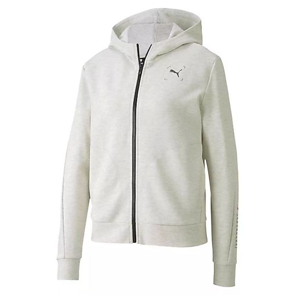 Puma Nu-tility Sweatshirt Mit Reißverschluss XS Puma White Heather günstig online kaufen