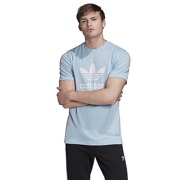 Adidas Originals Trefoil Kurzärmeliges T-shirt XL Clear Sky günstig online kaufen
