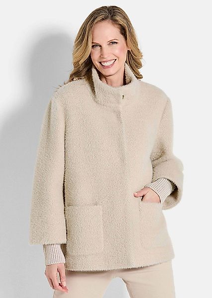 GOLDNER Outdoorjacke Modische Jacke mit Strickbündchen günstig online kaufen
