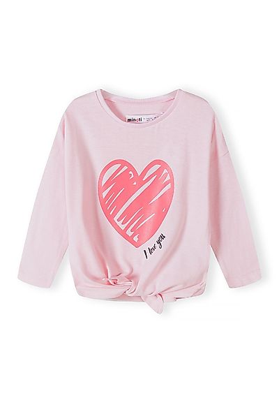 MINOTI Langarmshirt Langarm-T-Shirt mit Knoten (1y-8y) günstig online kaufen