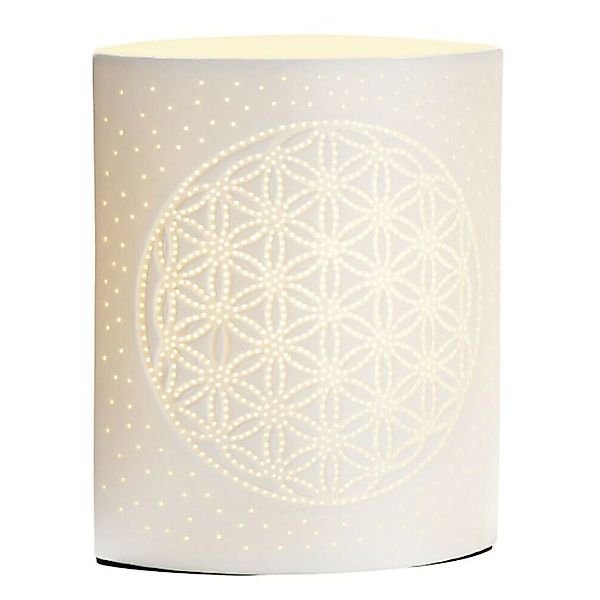 GILDE Tischleuchte GILDE Lampe Lebensblume - günstig online kaufen