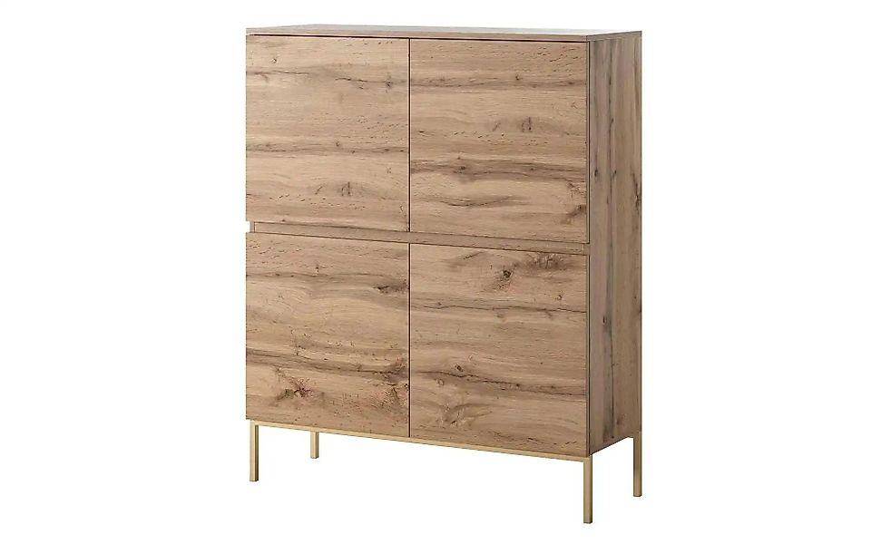 Selsey Highboard  Bemmi ¦ holzfarben ¦ Maße (cm): B: 100 H: 122 Kommoden & günstig online kaufen