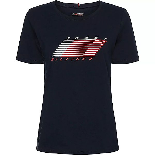 Tommy Hilfiger Sportswear Regular Graphic Kurzärmeliges T-shirt XS Desert S günstig online kaufen