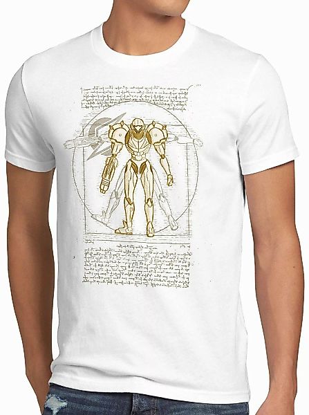 style3 T-Shirt Vitruvianische Samus Return metroid günstig online kaufen