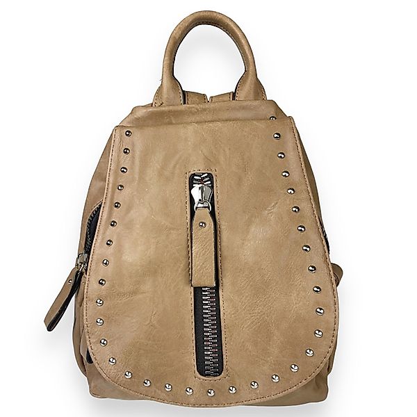Taschen4life Rucksack Damen Nieten Rucksacktasche 7450-111C, günstig online kaufen