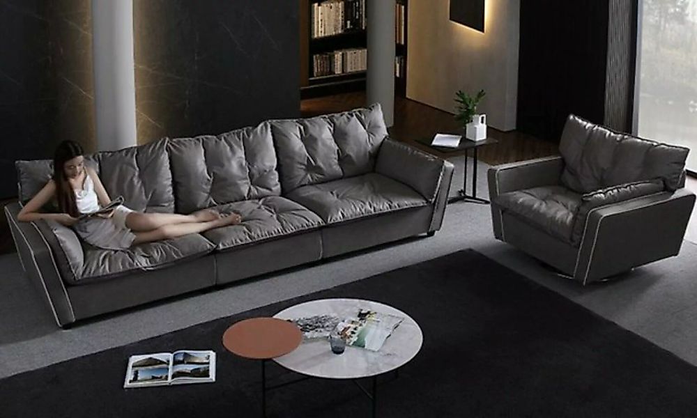 JVmoebel Sofa Sofagarnitur 5+1 Sitz Sofas Couch Polster Italienischer Stil, günstig online kaufen
