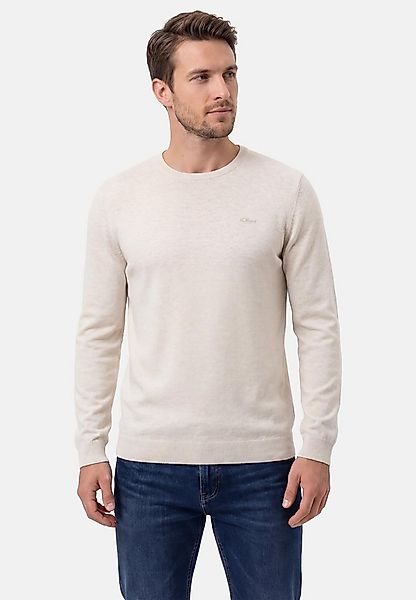 s.Oliver Rundhalspullover 2er Pack Basic (Spar-Set, 2-tlg) Pullover - Baumw günstig online kaufen