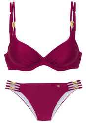 JETTE Bügel-Bikini Giulia mit goldfarbener Glanzbeschichtung günstig online kaufen