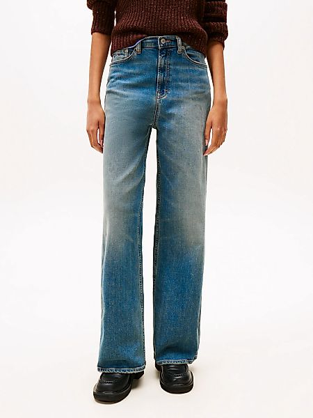 Tommy Jeans Weite Jeans "Claire High Rise", mit Logo-Badge günstig online kaufen