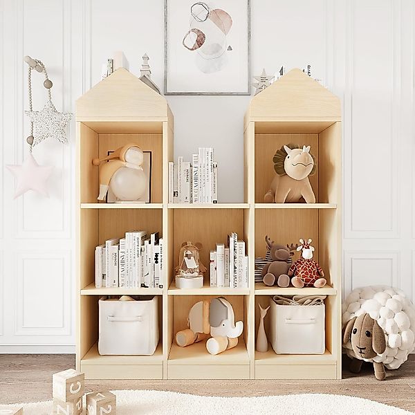 GarveeMore Kinderregal mit 8 Fächern für günstig online kaufen