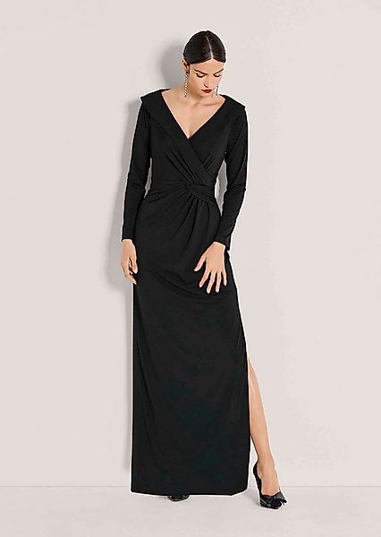 MADELEINE Maxikleid Elegantes Stretchkleid in Wickel-Optik Maxikleid mit V- günstig online kaufen