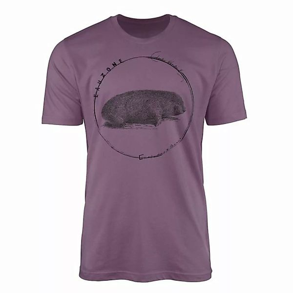 Sinus Art T-Shirt Evolution Herren T-Shirt Goldmulle günstig online kaufen