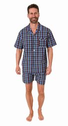Normann Pyjama Herren Schlafanzug Shorty Pyjama günstig online kaufen