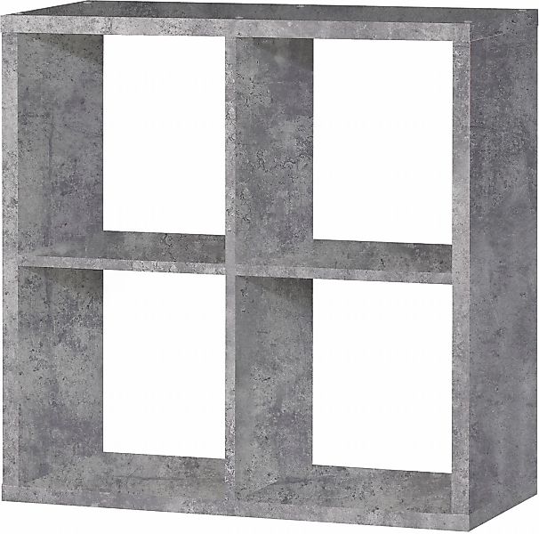 FORTE Standregal "Mauro" Fachgröße 33x33cm, 4 Fächer günstig online kaufen