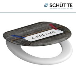 Schütte WC-Sitz Offline, Duroplast, mit Absenkautomatik günstig online kaufen