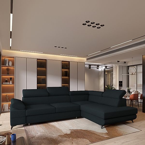 Masseno Ecksofa FAVIEN mit Schlaffunktion L-Form, günstig online kaufen