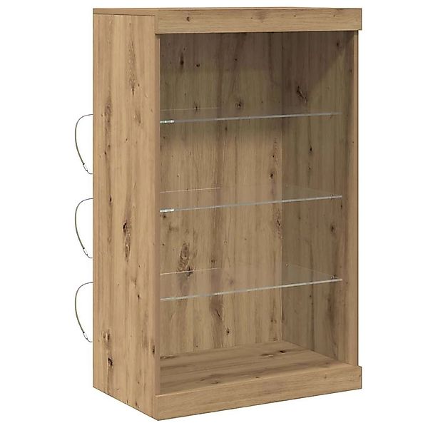 vidaXL Sideboard Eiche Handwerklich 60,5 x 37 x 100 cm Holzwerkstoff 863046 günstig online kaufen