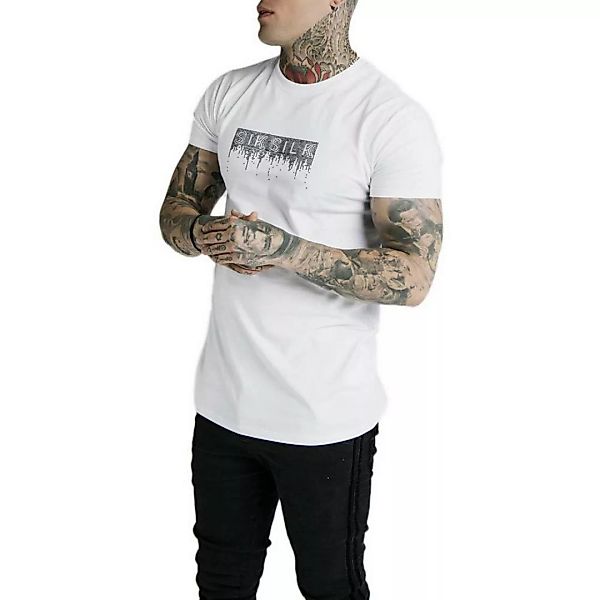 Siksilk Rhinestone Creep Kurzärmeliges T-shirt M White günstig online kaufen