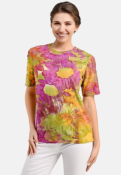 BICALLA T-Shirt Shirt mit Blüten-Muster in günstig online kaufen