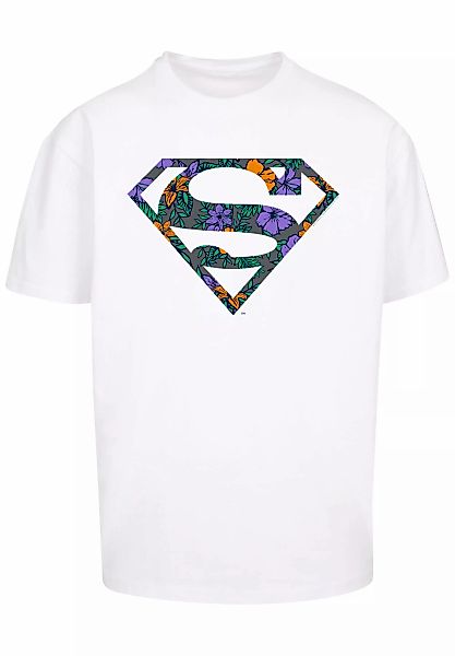 F4NT4STIC T-Shirt "Superman Superheld Floral Logo", Print günstig online kaufen