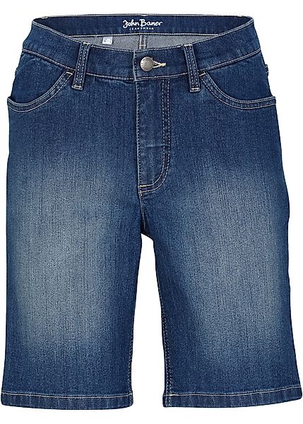 Straight Jeans, Mid Waist, Bermuda günstig online kaufen