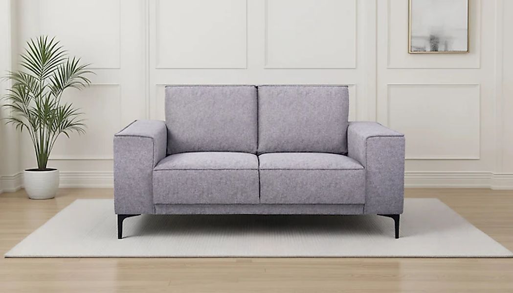 OTTO home 2-Sitzer »Kompaktsofa Oland, Struktur, Flachgewebe, Luxus-Microfa günstig online kaufen