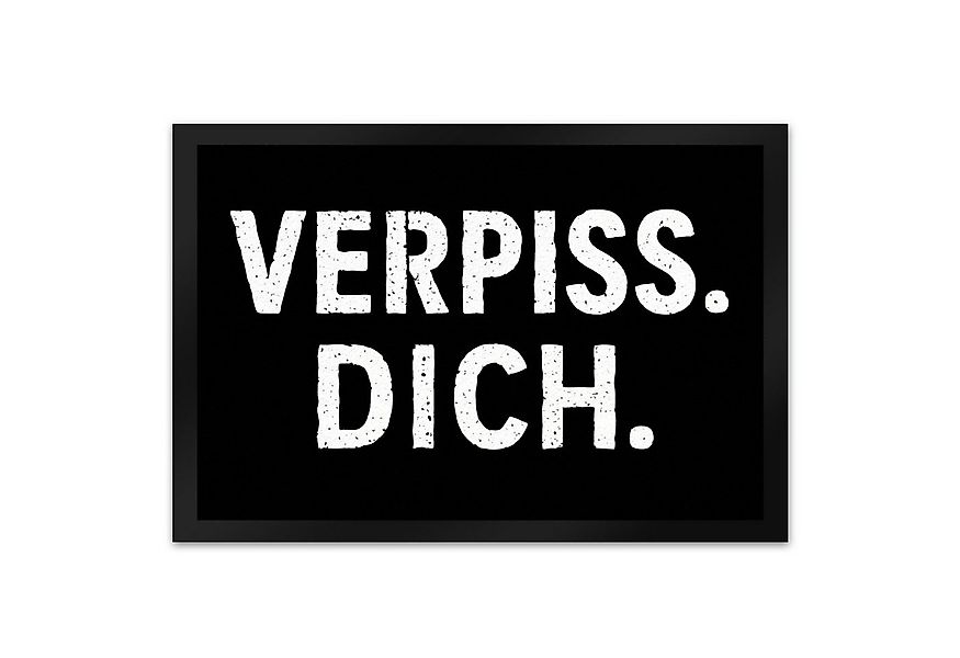 speecheese Fußmatte Lustige Verpiss Dich Fußmatte XL in 40x60 cm günstig online kaufen