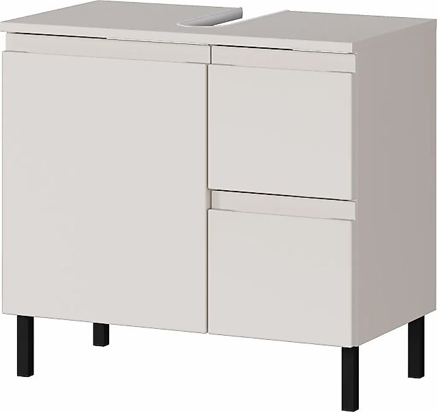 GERMANIA Waschbeckenunterschrank "Scantic" 1 Stk. tlg. mit Siphonausschnitt günstig online kaufen