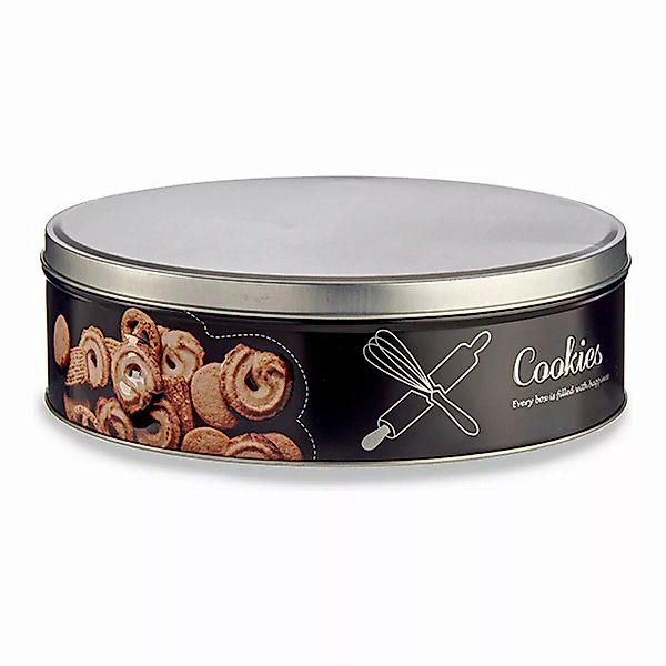 Metallbox Cookies Metall (22,5 X 7 X 22,5 Cm) (22,5 X 7 X 22,5 Cm) günstig online kaufen