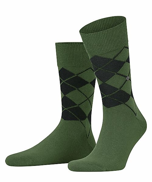 Burlington Bolton Herren Socken, 40-46, Grün, Argyle, Baumwolle, 21060-7165 günstig online kaufen