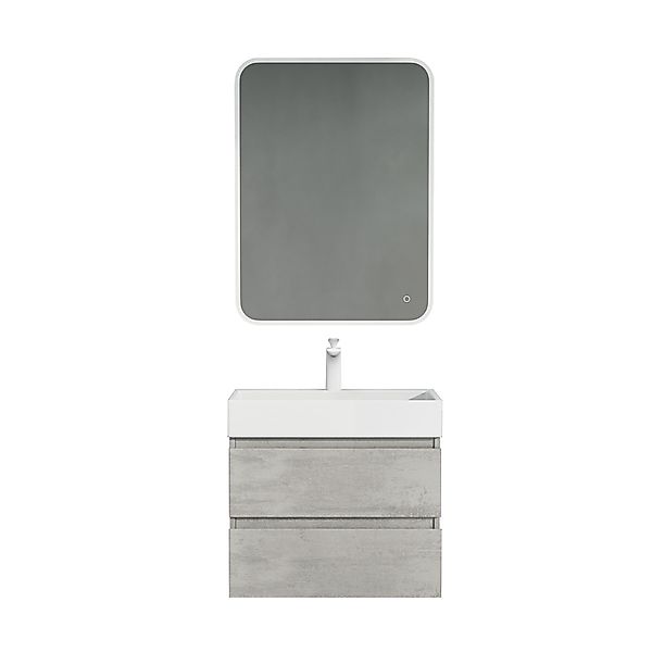 doporro Badmöbel-Set Badmöbel-set Verona Waschbecken-Unterschrank Wandmonta günstig online kaufen