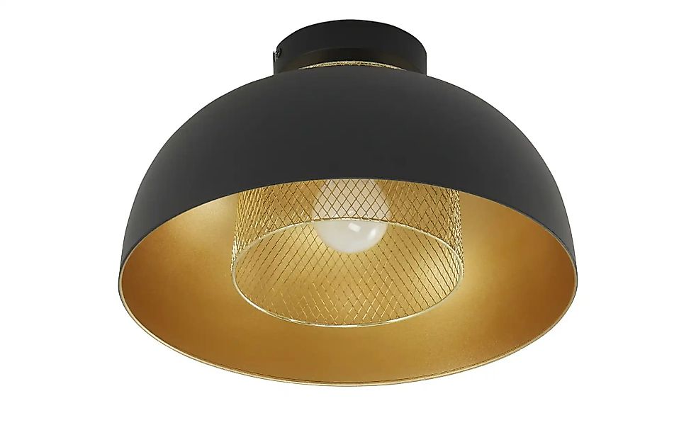 Deckenleuchte  Punch ¦ schwarz ¦ Maße (cm): H: 20,5  Ø: 35 Lampen & Leuchte günstig online kaufen