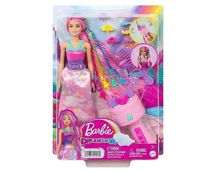 Mattel® Anziehpuppe Mattel HNJ06, Barbie Dreamtopia: Flechtspaß Puppe, Styl günstig online kaufen
