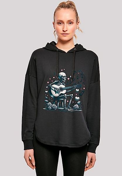 F4NT4STIC Kapuzenpullover Skelett spielt Gitarre, Musik, Liebe Premium Qual günstig online kaufen