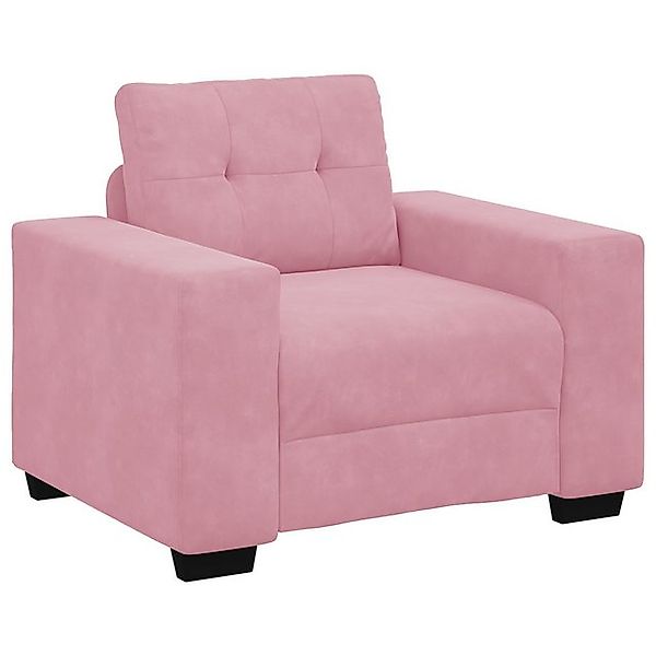 vidaXL Sofa Sofaset Set aus 3 Rosa, 3 Teile günstig online kaufen