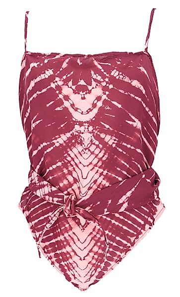 Guru-Shop T-Shirt Rückenfreies Sommertop, Batiktop, Batik.. günstig online kaufen