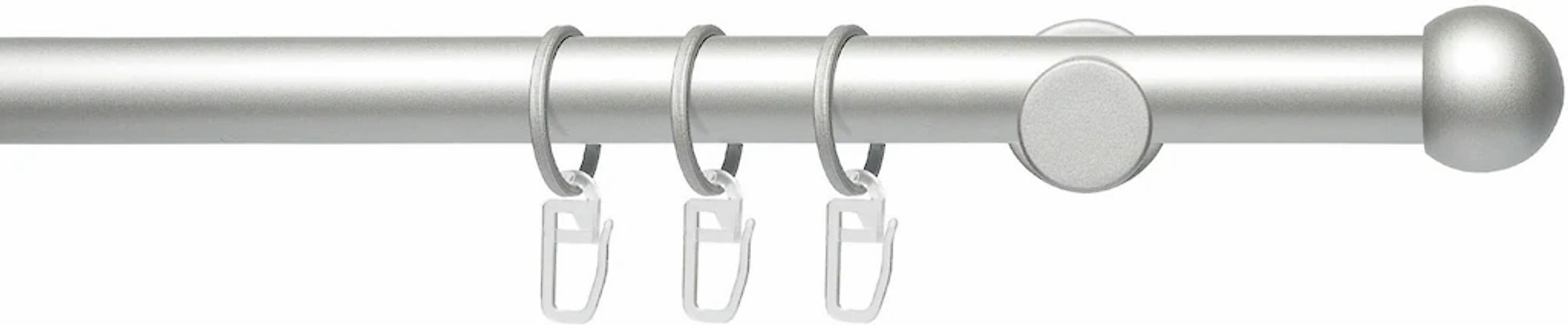 Liedeco Gardinenstange "Fertigstilgarnitur 20 mm Power Kugel" Ø 2 mm 1 läuf günstig online kaufen